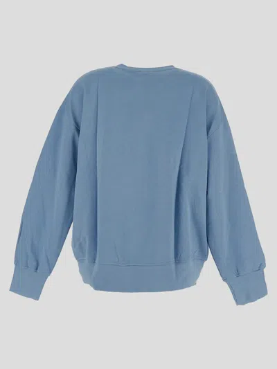 Shop Ganni Sweaters In Placidblue