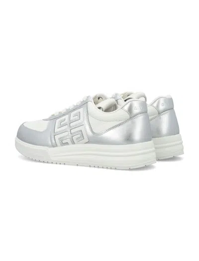 Shop Givenchy G4 Low Sneaker In Silver