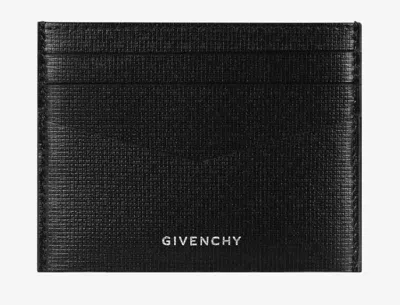Shop Givenchy "classique 4g" Card Holders In Black