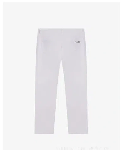 Shop Michael Kors Trousers In Optic White