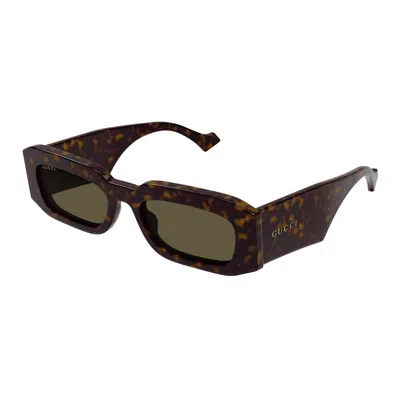 Gucci Eyewear Sunglasses In Havana