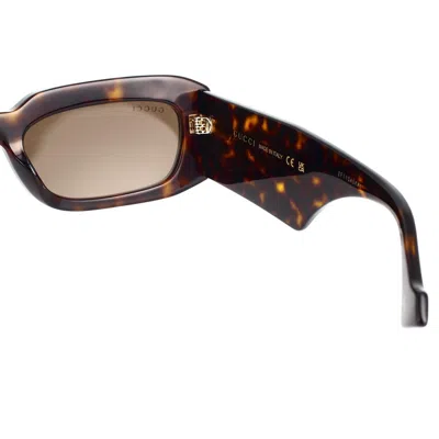 Gucci Eyewear Sunglasses In Havana
