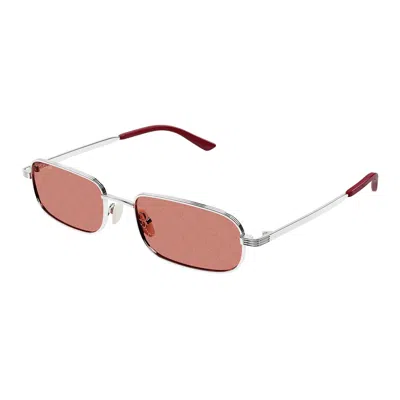 Gucci Eyewear Sunglasses In Silver