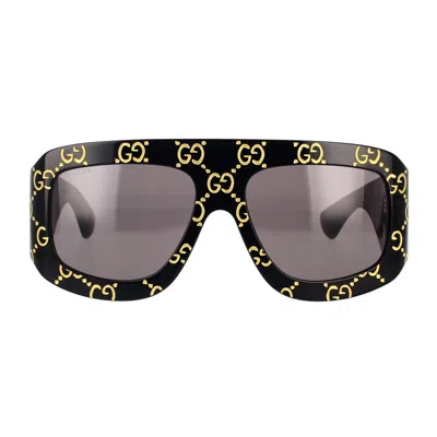 Shop Gucci Eyewear Sunglasses In Black