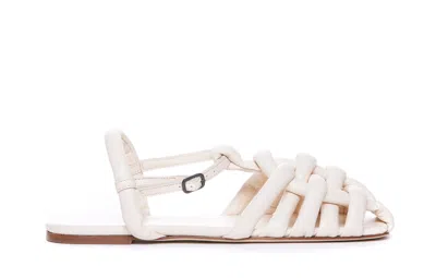 Shop Hereu Sandals In White