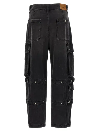Shop Isabel Marant 'elore' Jeans In Black