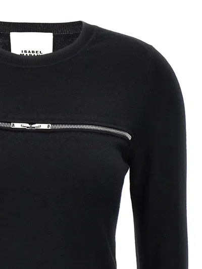 Shop Isabel Marant 'gio' Sweater In Black