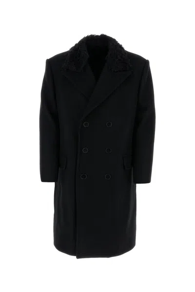 Shop Lanvin Coats In Black