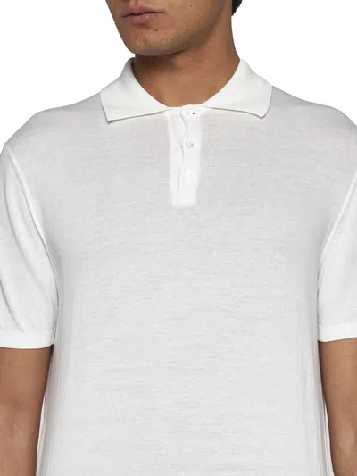 Shop Malo T-shirts And Polos In White