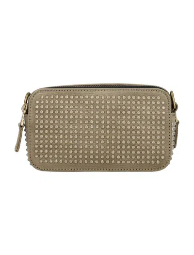 Shop Marc Jacobs The Crystal Snapshot In Slate Green Crystal