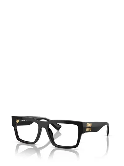 Shop Miu Miu Eyewear Eyeglasses In Black