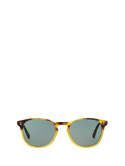 Shop Oliver Peoples Sunglasses In Vintage Brown Tortoise Grad