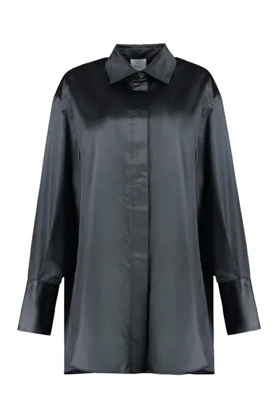 Shop Patou Shirtdress In Black
