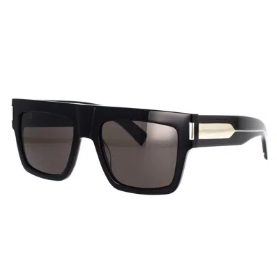 Shop Saint Laurent Eyewear Sunglasses In Black