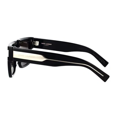 Shop Saint Laurent Eyewear Sunglasses In Black