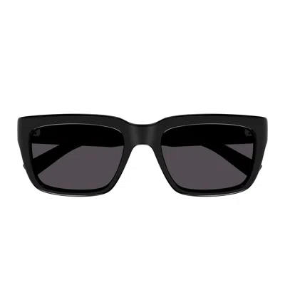 Shop Saint Laurent Eyewear Sunglasses In Black