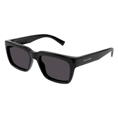 Shop Saint Laurent Eyewear Sunglasses In Black