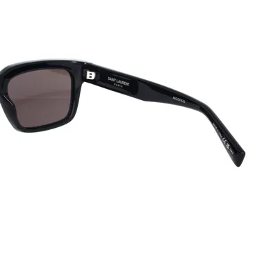 Shop Saint Laurent Eyewear Sunglasses In Black