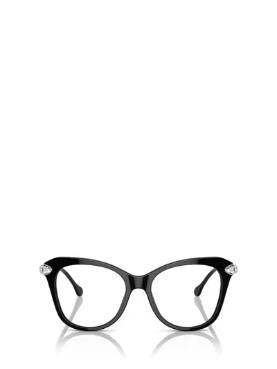 Shop Swarovski Eyeglasses In Black