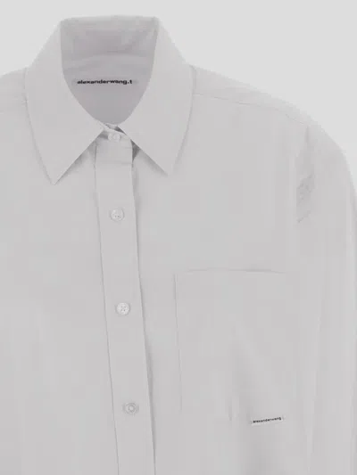 Shop Alexander Wang T T By Alexander Wang Shirts In White