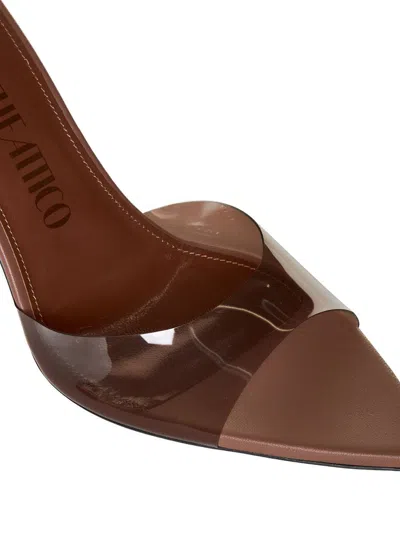 Shop Attico The  Sandals In Brown