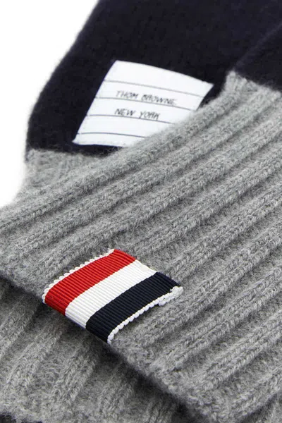 Shop Thom Browne Gloves In Multicoloured