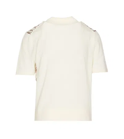 Shop Tory Burch T-shirts And Polos In Beige