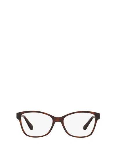 Shop Vogue Eyewear Eyeglasses In Top Havana / Light Brown