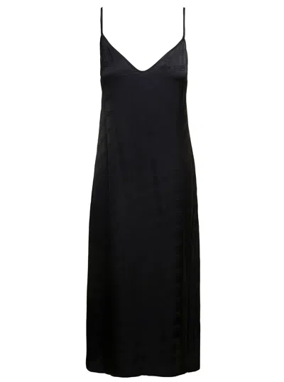 Shop Balenciaga Dress In Black Viscose