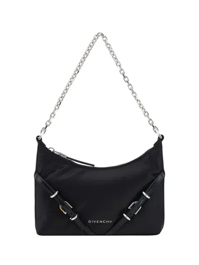 Shop Givenchy Voyou Party Shoulder Bag In Black