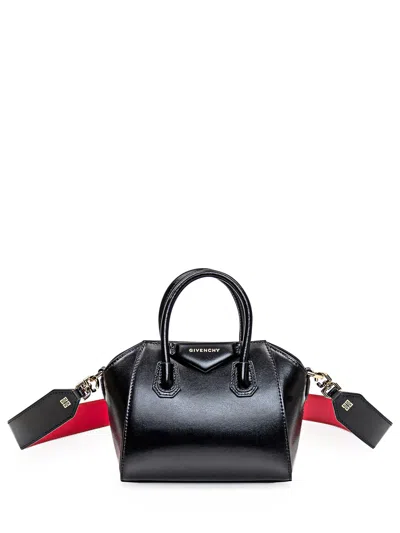 Shop Givenchy Antigona Toy Handbag In Black