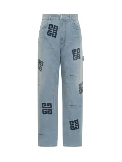Shop Givenchy G4 Jeans In Blue