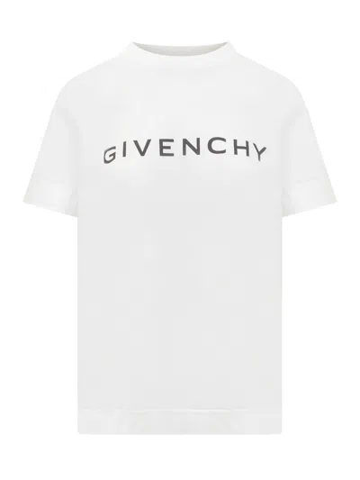 Shop Givenchy Classic Fit T-shirt In White