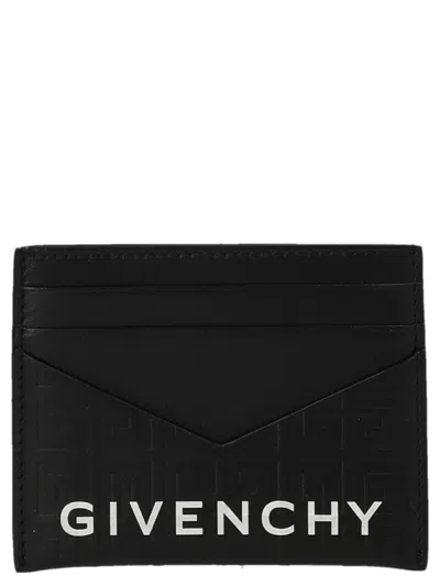 Shop Givenchy G-cut Cardcase In White/black