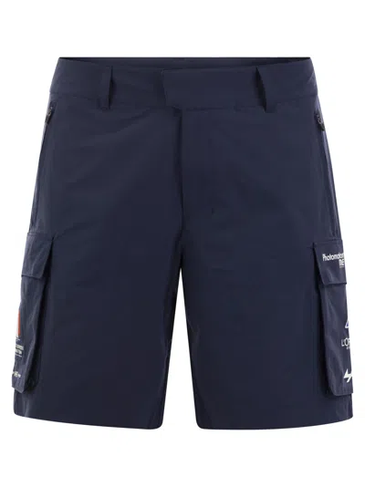 Shop K-way K Way Greges Orient Express Cargo Bermuda Shorts