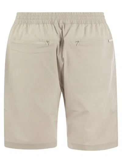 Shop K-way K Way Remisen Shorts In Technical Fabric