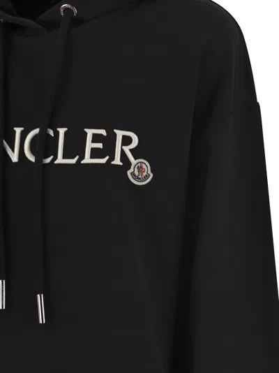 Shop Moncler Hoodie With Logo