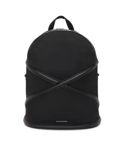 Shop Mcqueen Backpacks Bag In Black