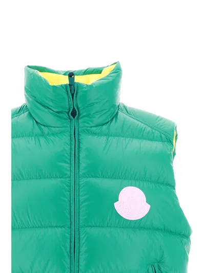 Shop Moncler Jackets In Baby Blue