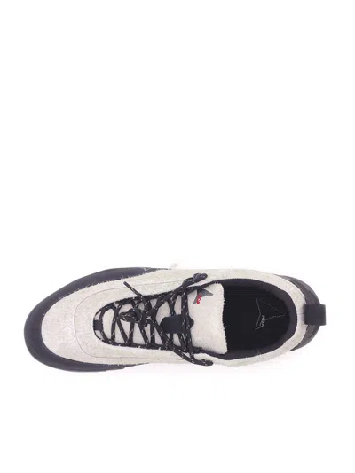Shop Roa Sneakers In Off White Blk