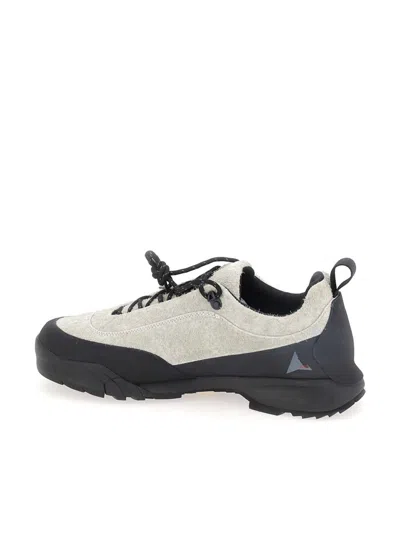 Shop Roa Sneakers In Off White Blk