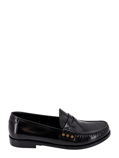 Shop Saint Laurent Le Loafer 15 Loafers In Black