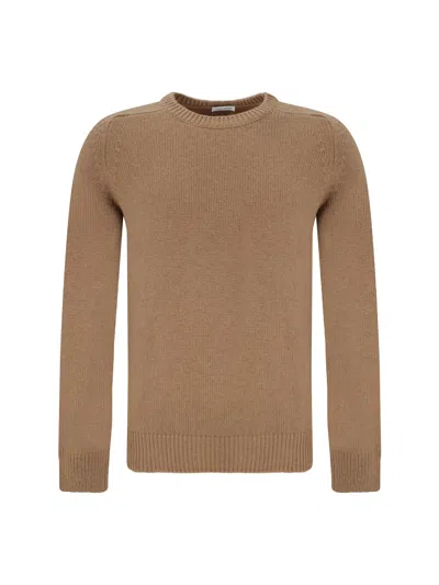 Shop Saint Laurent Sweater In Brown