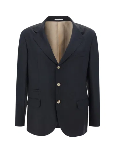 Shop Brunello Cucinelli Blazer Jacket In C5730