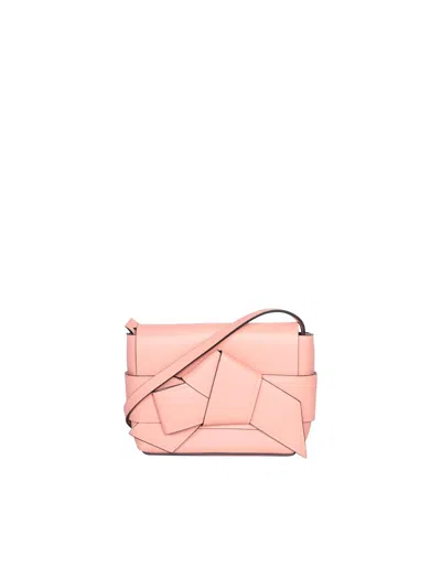 Shop Acne Studios Musubi Crossbody Bag In Pink