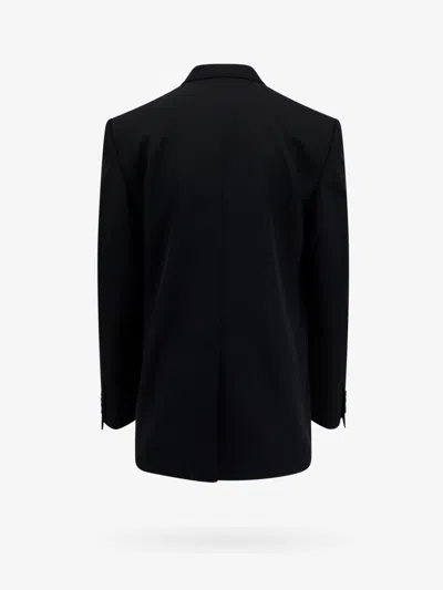 Shop Balenciaga Man Blazer Man Black Blazers E Vests