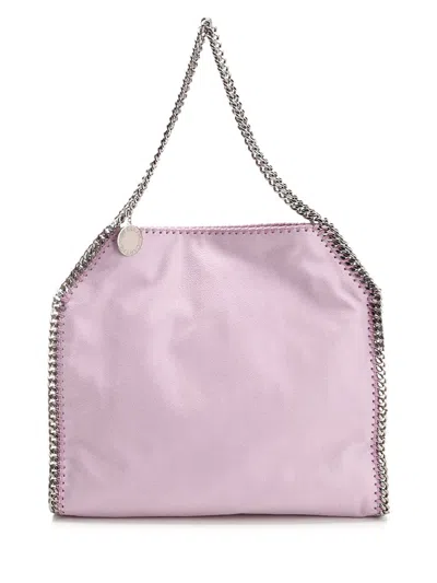 Shop Stella Mccartney Tote Bag Falabella In Lilac