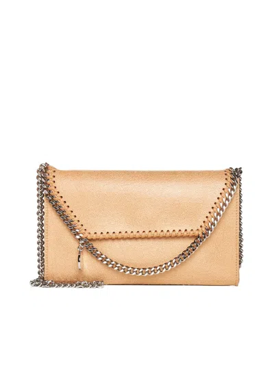 Shop Stella Mccartney Falabella Mini Bag In Orange