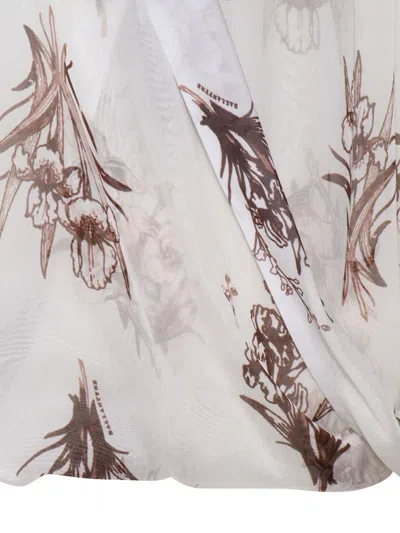 Ballantyne Printed Silk Shirt In Red