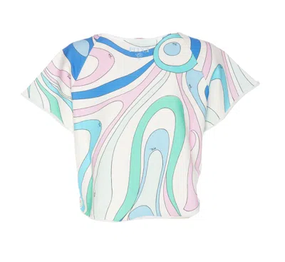 Shop Pucci Emilio  T-shirts And Polos In Multicolour